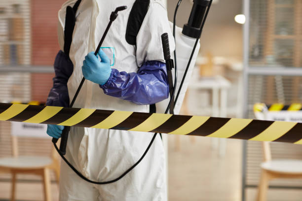 Professional Biohazard Cleanup technician working in Gardnerville, NV